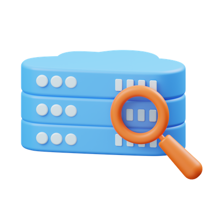 Database Search  3D Icon