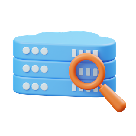 Database Search  3D Icon