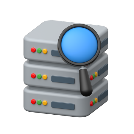 Database Search  3D Icon
