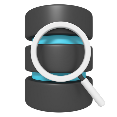 Database Search  3D Icon