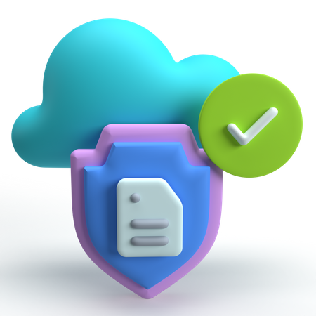 Database Security  3D Icon