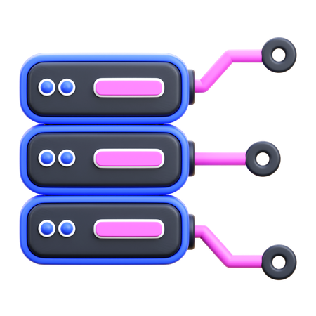 Database Server  3D Icon