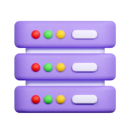 Server Illustration 3D Icon