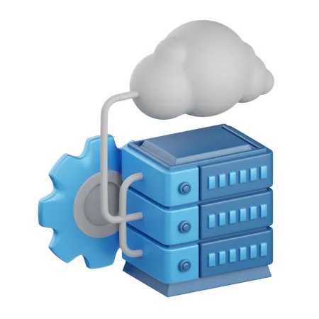 Database Server  3D Icon