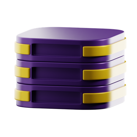 Database Server  3D Icon