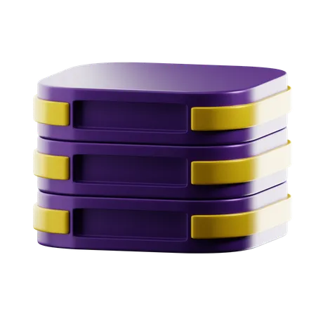 Database Server  3D Icon