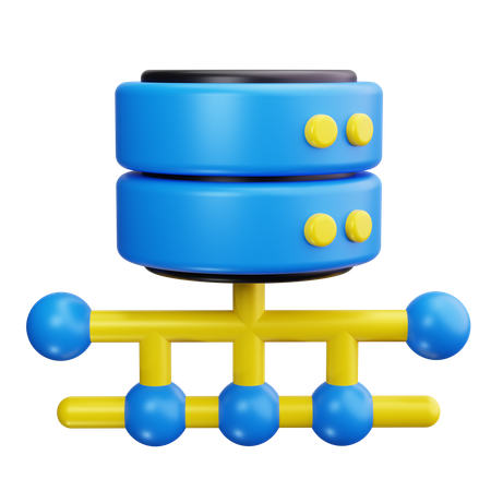 Database Server  3D Icon