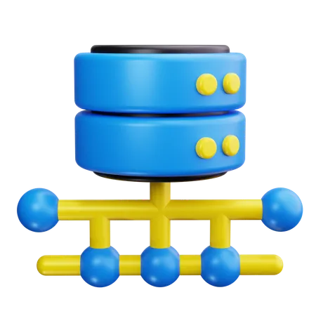 Database Server  3D Icon