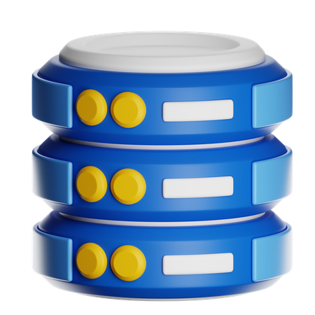 Database Server  3D Icon