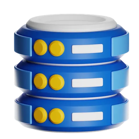 Database Server  3D Icon