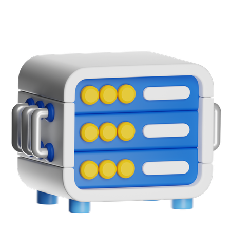 Database Server  3D Icon