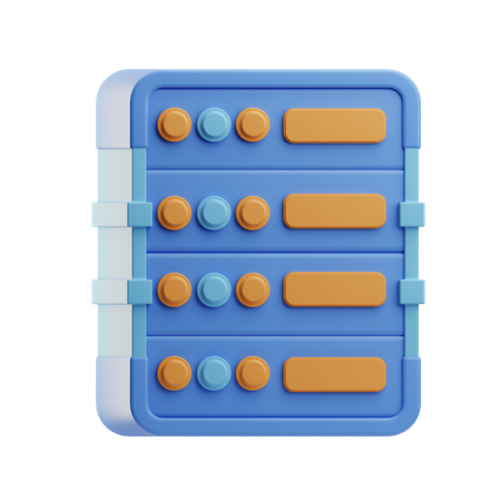 Database Server  3D Icon