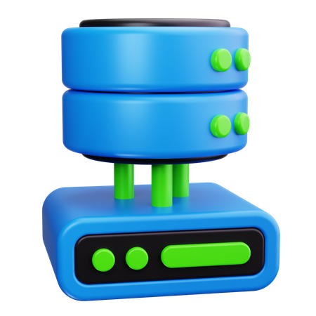 Database Server  3D Icon