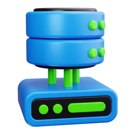 Database Server  3D Icon