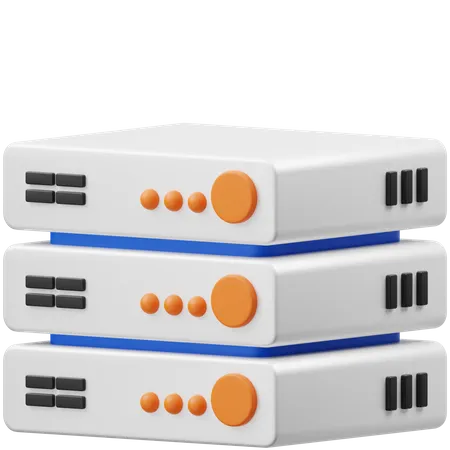 Database Server  3D Icon