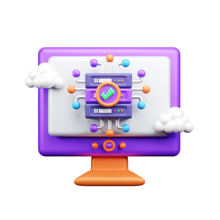 Database server  3D Icon