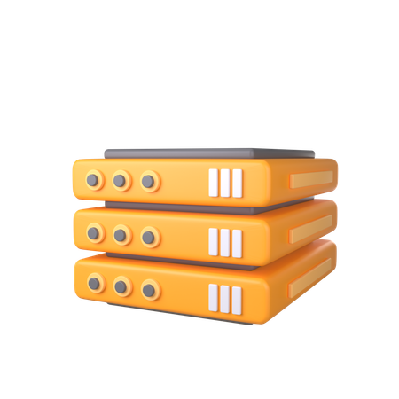 Database Server  3D Icon