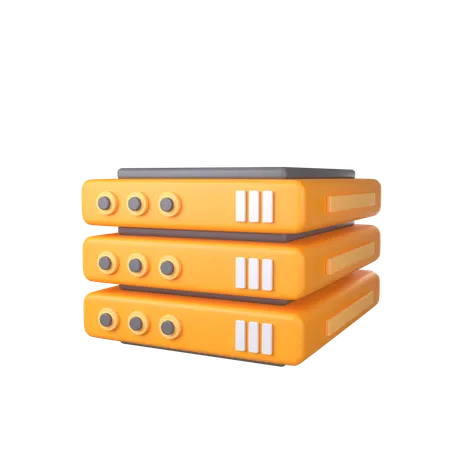 Database Server  3D Icon
