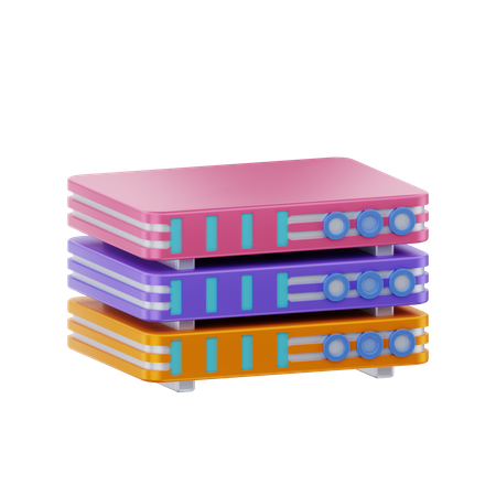 Database Server  3D Icon