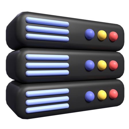 Database Server  3D Icon