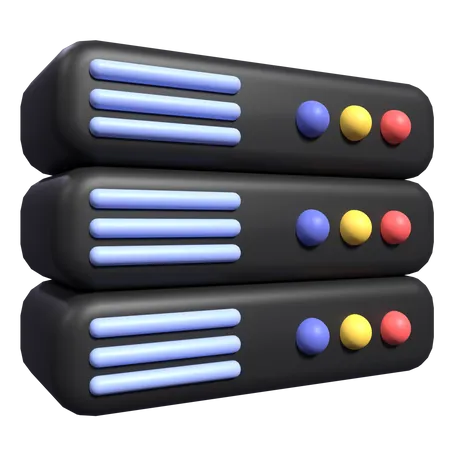 Database Server  3D Icon