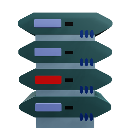 Database Server  3D Icon