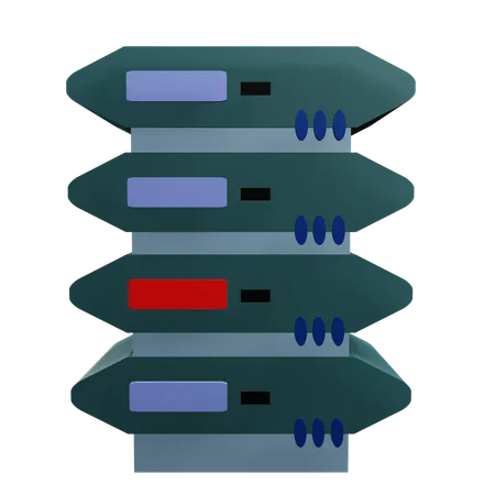 Database Server  3D Icon