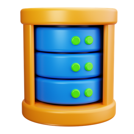 Database Server  3D Icon