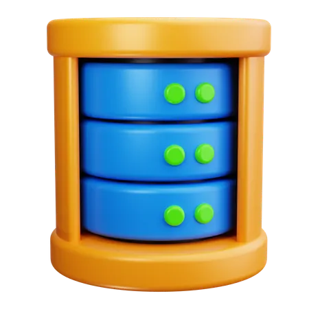 Database Server  3D Icon