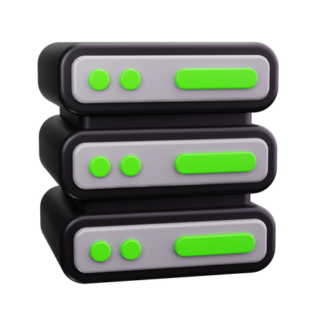 Database Server  3D Icon