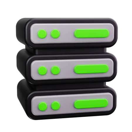 Database Server  3D Icon