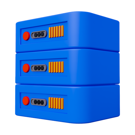 Database Server  3D Icon