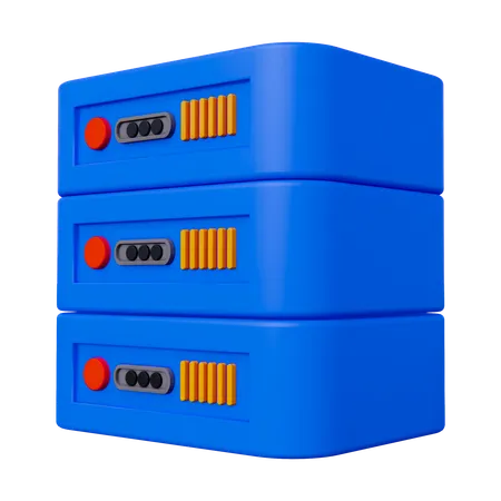 Database Server  3D Icon