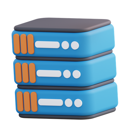 Database Server  3D Icon
