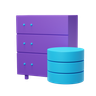 database server emoji 3d