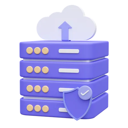 Database server security  3D Icon