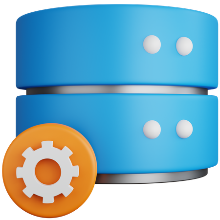 Database Setting  3D Icon