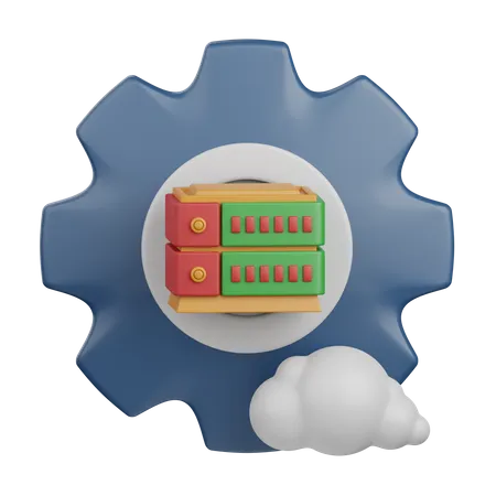 Database Setting  3D Icon