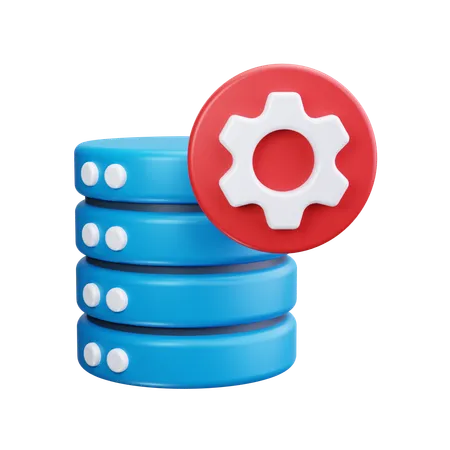 Database Setting  3D Icon