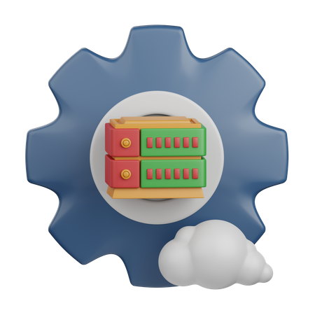 Database Setting  3D Icon