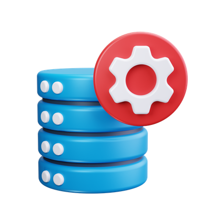 Database Setting  3D Icon