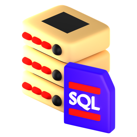 Database Sql  3D Icon