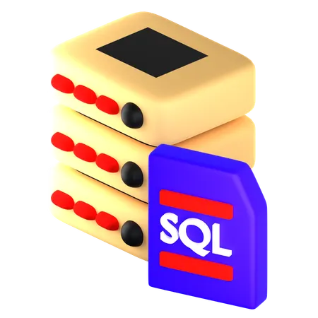 Database Sql  3D Icon