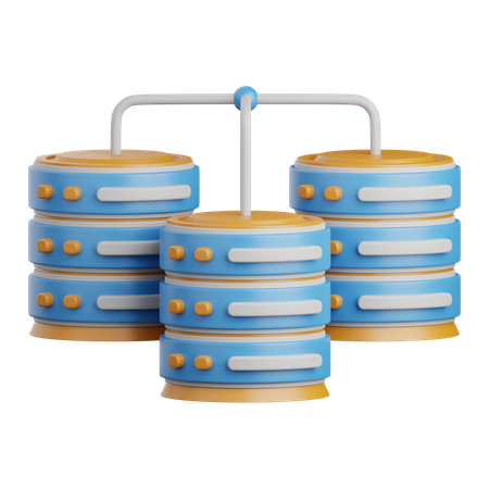 Database Storage  3D Icon