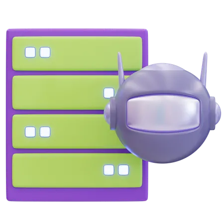 Datacenter  3D Icon