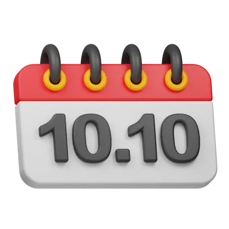 Rendez-vous 10 10  3D Icon