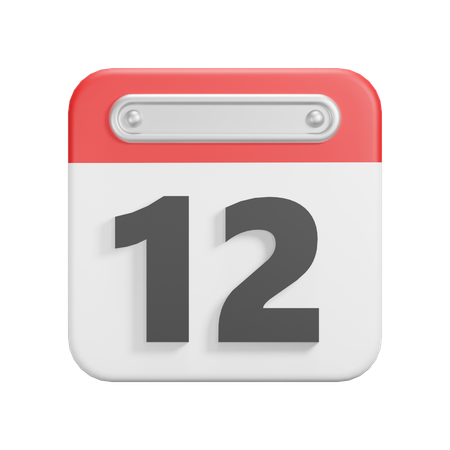 Rendez-vous 12  3D Icon