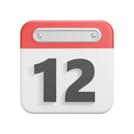 Rendez-vous 12  3D Icon