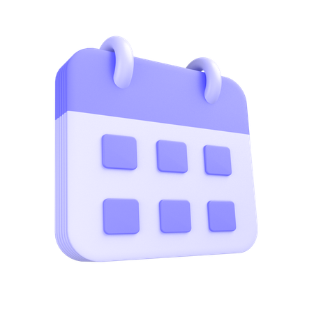 Date  3D Icon