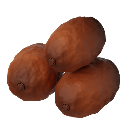 Date de kurma  3D Icon